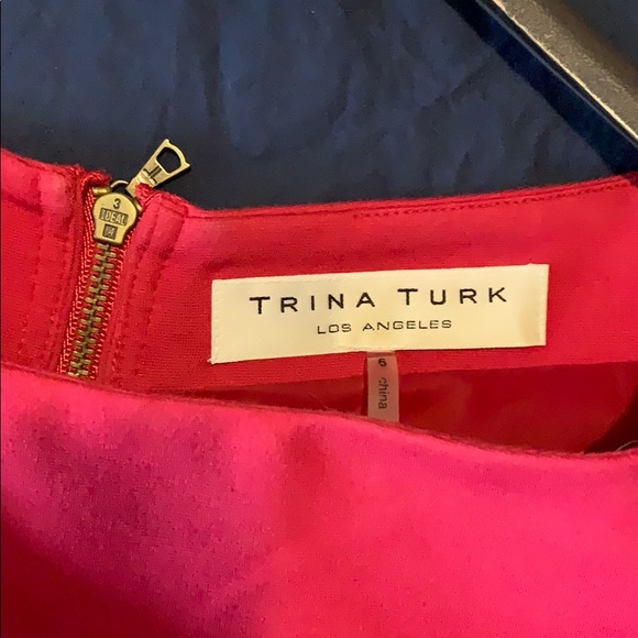 Trina Turk deep pink mini dress - Picture 3 of 3